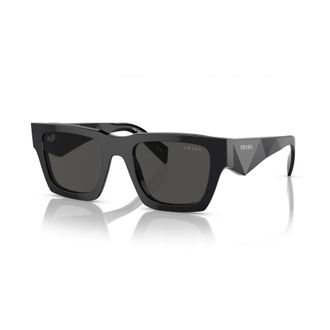 Prada Sunglasses, male, Black, Size: 50 MM Classic Pillow Shape Sunglasses