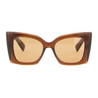 Saint Laurent SL M119 Blaze Crystal - female - Saint Laurent - Sunglasses - Brown - ONE SIZE - Accessories