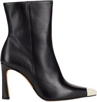 8 by YOOX LEATHER POINTY DETAIL ANKLE BOOT