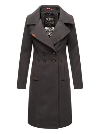 Navahoo Dames Trenchcoat Wooly - Premium Wintermantel met Elegante Pasvorm