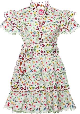 Celia B Haze Floral Print Dress