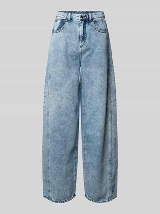 Emporio Armani Relaxed Fit Jeans mit Eingrifftaschen in Blau, Gr&ouml;&szlig;e 26