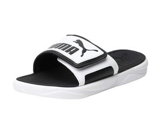 Puma Puma Unisex Adults Royalcat Comfort Slide Sandals, Puma White-Puma Black, 3 UK