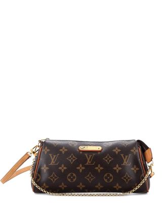 Louis Vuitton Eva Handbag Monogram Canvas clutch bag - Marrone
