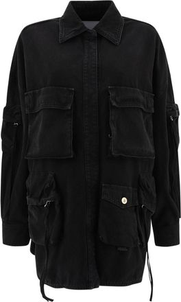 The Attico Fern Spijkerjack