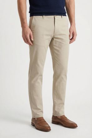 Joop Chinohose JOOP JEANS Matthew, Herren, Gr. 30, L&auml;nge 32, beige, Web, Obermaterial: 97% Baumwolle, 3% Elasthan, clean, unifarben, normal, Hosen Chinohos