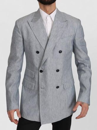 Dolce & Gabbana silk double-breasted blazer