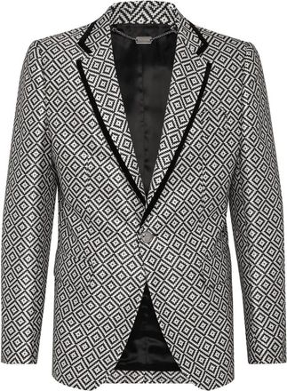 Billionaire Boys Club Avondjasje met enkele knoop - Heren - Blazers - Zwart - M - Wol - Jassen