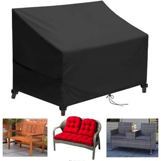 OEM Funda Para Banco De Jard&iacute;n, Funda Para Banco De Jard&iacute;n De 2 Plazas Y Exterior, Funda Protectora Para Muebles De Jard&iacute;n, Funda De Tela Oxford 420d Para