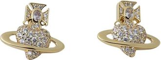 Vivienne Westwood Agnatha Oorbellen - Dames - Oorbellen - Geel - ONE Size - Accessoires