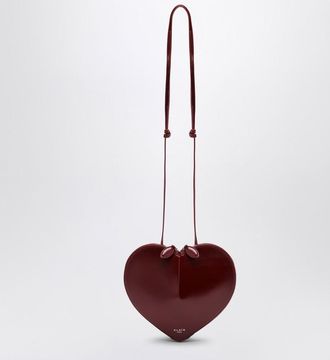 Alaia Le Coeur Bordeaux Bag