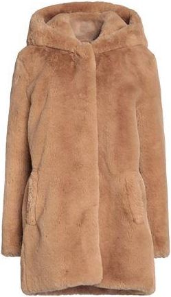 Sandro ROPA DE ABRIGO - Borreguito y pelo ecol&oacute;gico en YOOX.COM