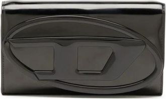 Diesel Portefeuilles & Kaarthouders - Dames - Portefeuilles - Zwart - ONE Size - Leer - Accessoires