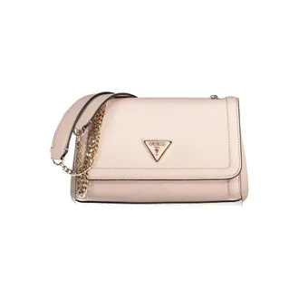 Guess Pink Polyethylene Noelle Handbag