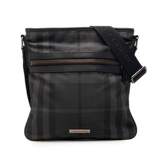 Burberry Pre-owned Burberry Smoke Check Nylon Crossbody Ladies F90H3AFKJ8USJ7LC