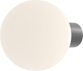 Maytoni Maytoni Bold I Aplique de pared para exterior, globo, gris, IP54, 1 x E27