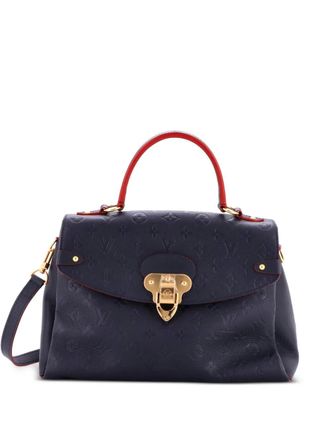 Louis Vuitton Georges Handbag Monogram Empreinte Leather MM satchel - Blue