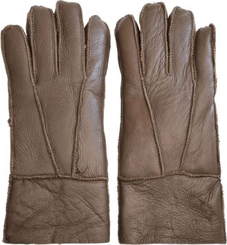 TruClothing Sheepskin Napa Leather Gloves Wool Shearling Lined Warm
