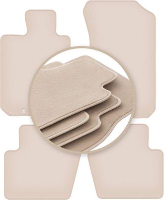 OEM Alfombrillas Beige Premium Para Honda Legend Iv Sed&aacute;n 2004-2012