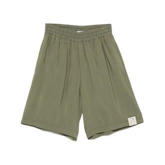Family Fir$t Milano Casual Shorts, male, Green, Size: XL Pss2600 LG Shorts