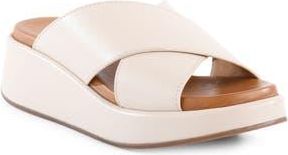 Seychelles Key Largo Wedge Slide Sandal in Off White at Nordstrom Rack, Size 8.5