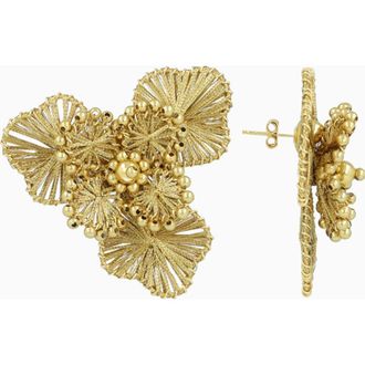 Lott. Gioielli CE SI Flower Earring L - Gold at Nordstrom