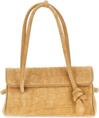 Jacquemus Le Turismo lange leren handtas