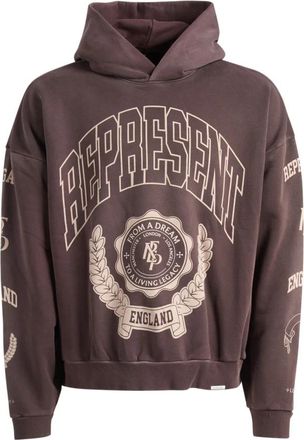 Represent Legacy Crest Hoodie - Heren - Hoodies - Bruin - 2XL - Hoodies & sweatvesten