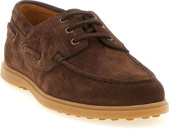 Tod's Suede Boat Shoe - Brown