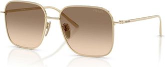Prada Dames, Accessoires, Geel, Maat: 57 MM
