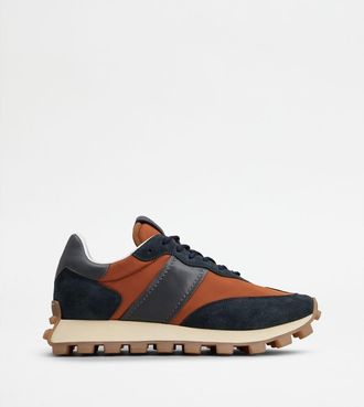 Tod's Tods 1T Sneakers in Suede and Fabric