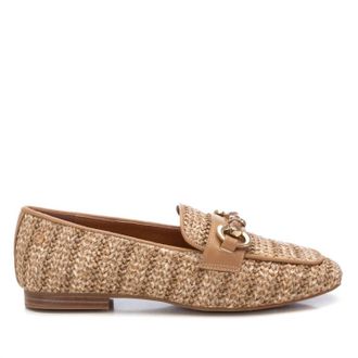 Xti Womens Moccasin Shoes In Taupe