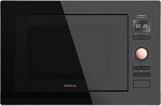 Cecotec Cecotec - Microondas Encastrable Con Plato Microondas Encastrable Grandheat 2590 Built-in Blackrose