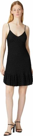 Missoni Sleeveless Mini Dress With Lace Tiered Skirt in Black at Nordstrom, Size 42 It