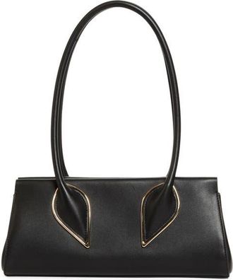 Christian Louboutin Calfskin Baguette Handbag in Black at Nordstrom