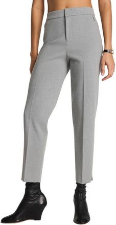 Spanx SPANXsupersmooth Slim Ankle Pants in Heather Grey at Nordstrom, Size X-Small