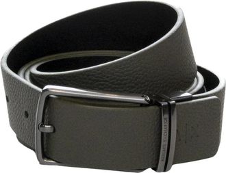 A|X Armani Exchange Accessoires, Heren, Grijs, ONE Size, Leer, Xm 002836 Af 24982 Riem