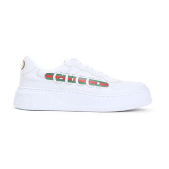 Gucci Witte Sneakers voor Mannen Aw 24 - Heren - Sneakers - Wit - 43 EU - Schoenen