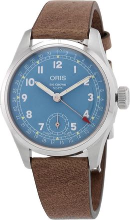 Oris Big Crown Manual Wind Blue Dial Mens Watch 01 473 7786 4065-07 5 19 22FC