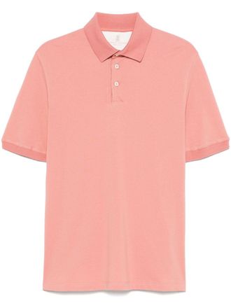 Brunello Cucinelli Piqué poloshirt - Roze