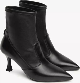Nero Giardini Womens Stretch Ankle Boot In Black