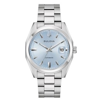 Bulova Surveyor Heren Horloge Zilverkleurig 96B469