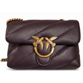 Pinko Love Puff Mini - female - PINKO - Shoulder Bags - Brown - ONE SIZE - Bags