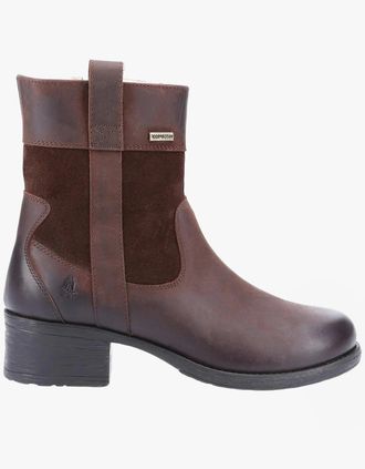 Hush Puppies Womens Hush Puppies SASKIA Womens Boots Brown - Size: 8