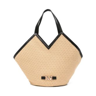 Max Mara Tote Bags, female, Beige, Size: ONE SIZE Handbags