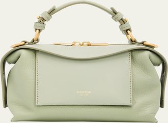 Oroton Mica Mini Leather Bowling Bag