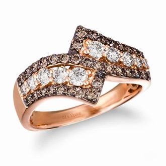 Le Vian Ladies Natural Rings set in 14K Strawberry Gold