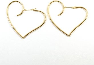 C&A Unbranded (18K) Hoop Earrings (Pre-Owned)