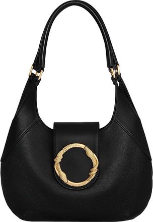 Rebecca Minkoff Snake Ring Crescent Leather Shoulder Bag
