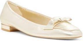 Stuart Weitzman Tully Loafer in Light Gold at Nordstrom Rack, Size 8.5